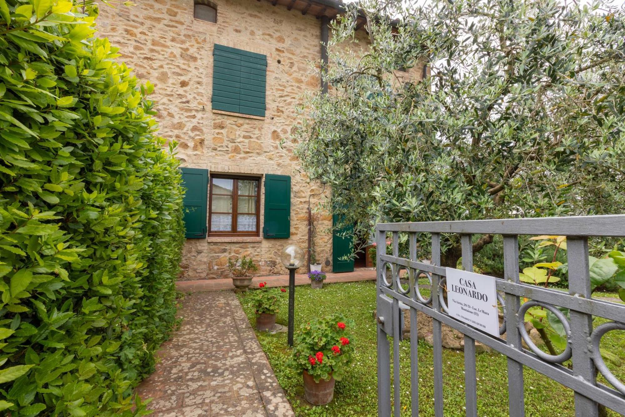 Casa Leonardo, Montaione, Mura Екстер'єр фото